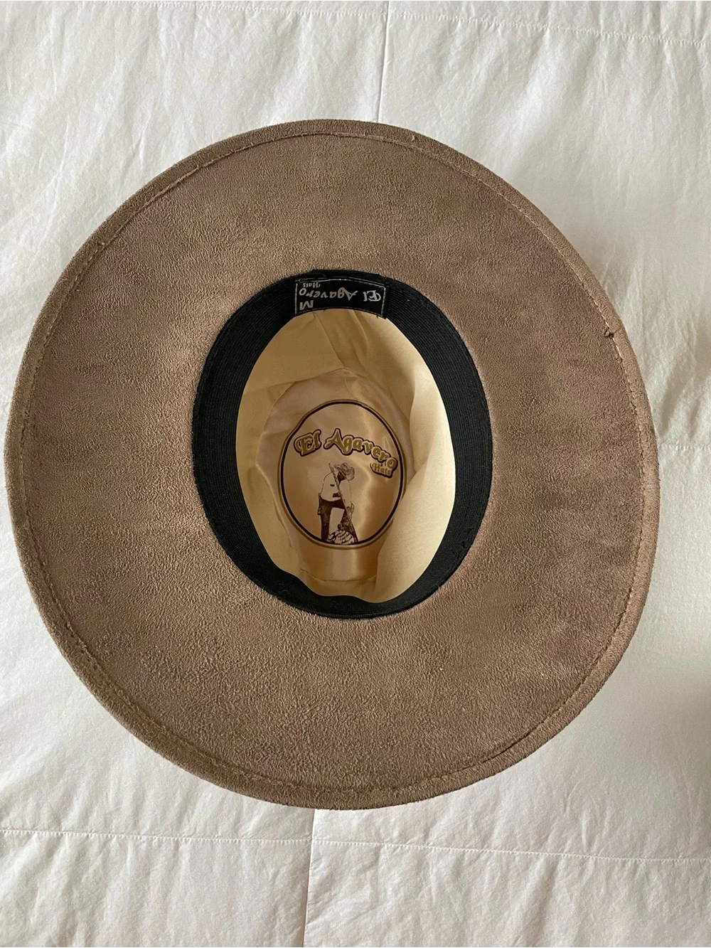 El Agavero México Western Tejana Hat Brown Microsuede Medium
